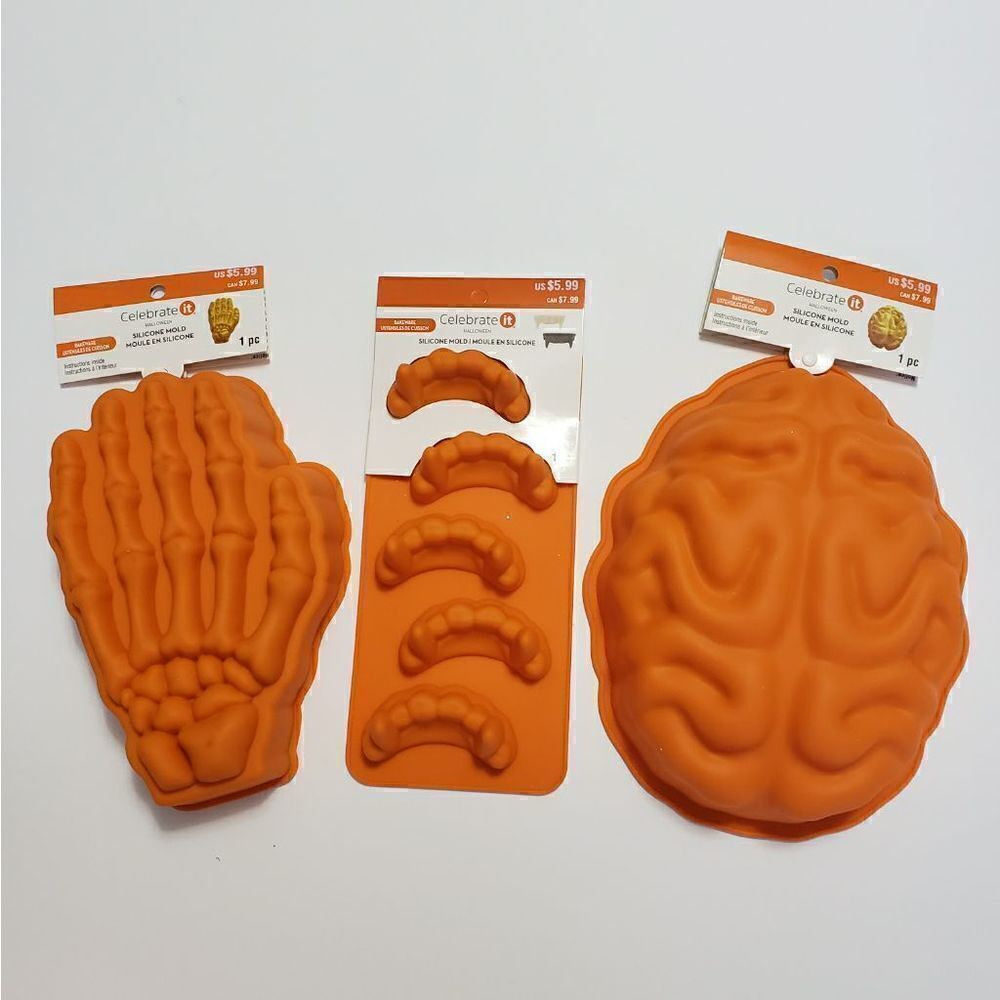 Halloween Silicone Baking Molds 